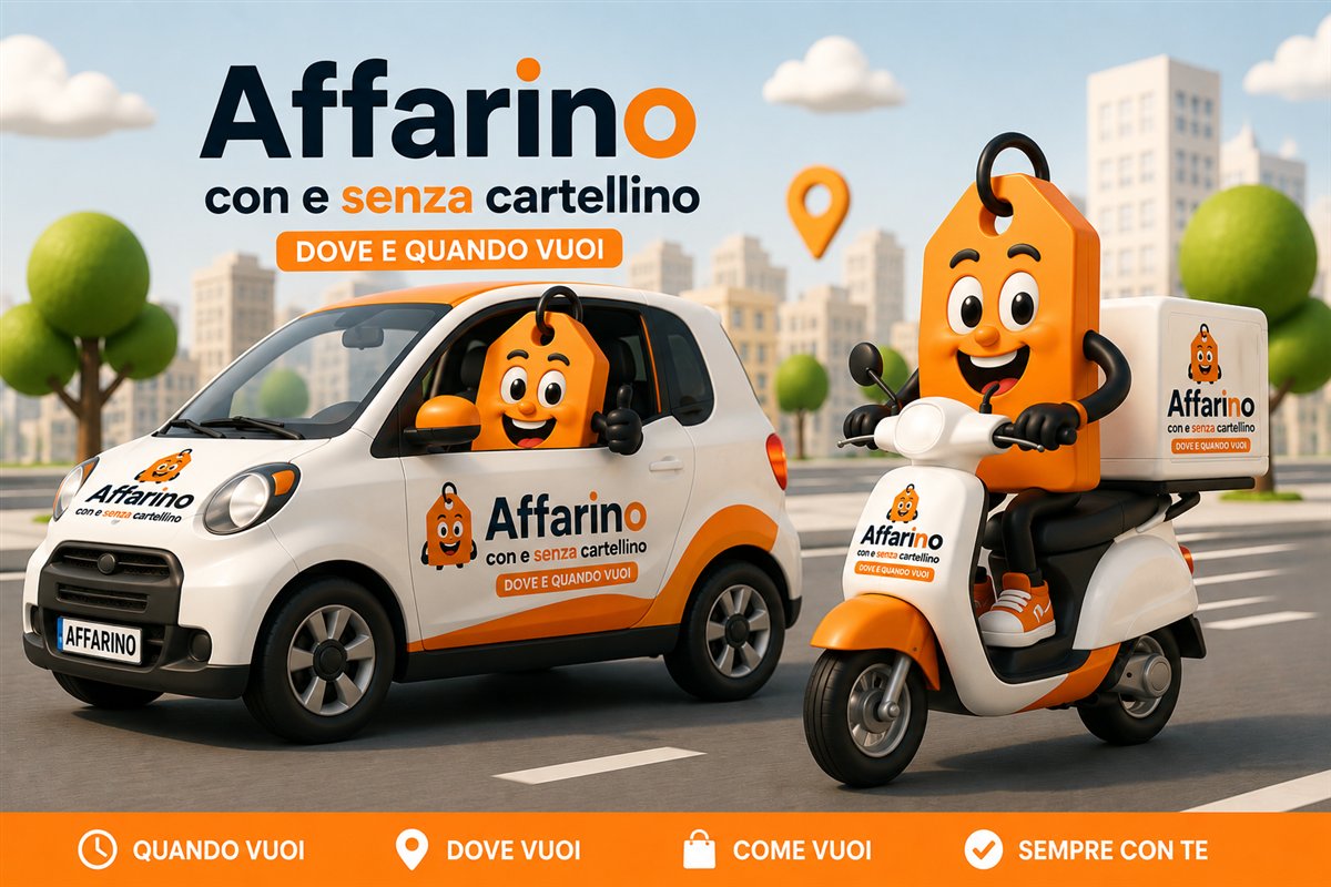 Affarino — con e senza cartellino, dove e quando vuoi
